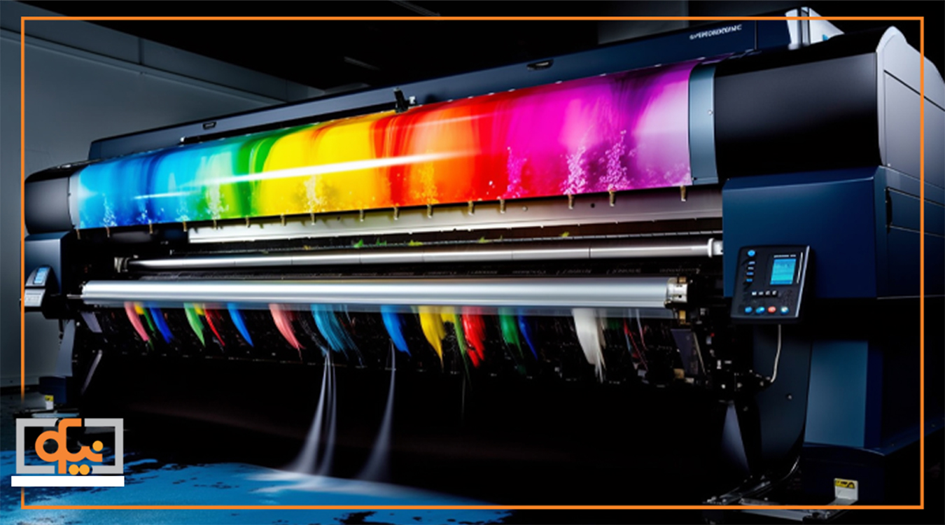 چاپ رنگی روی جعبه یا کارتن