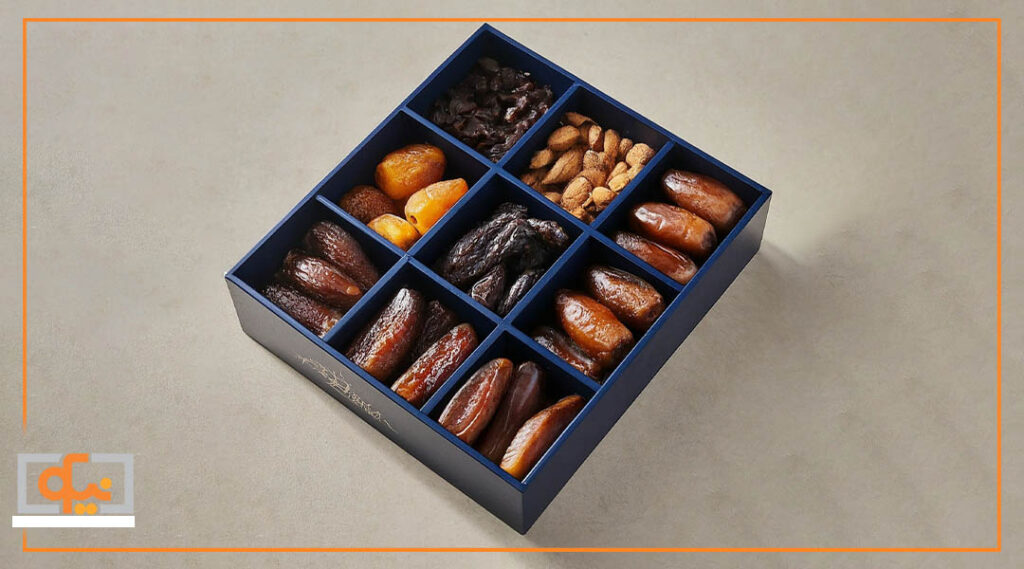 چاپ روی جعبه خرما