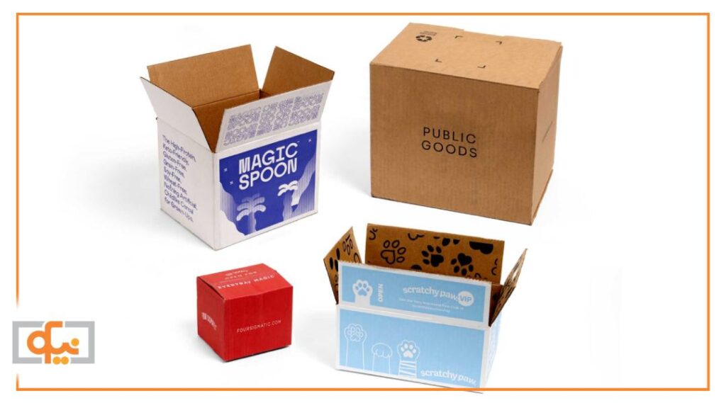 کارتن پستی با چاپ دلخواه