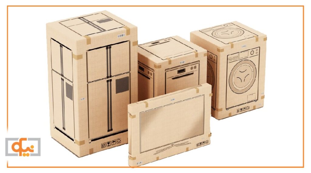 تولید و چاپ روی کارتن لوازم خانگی